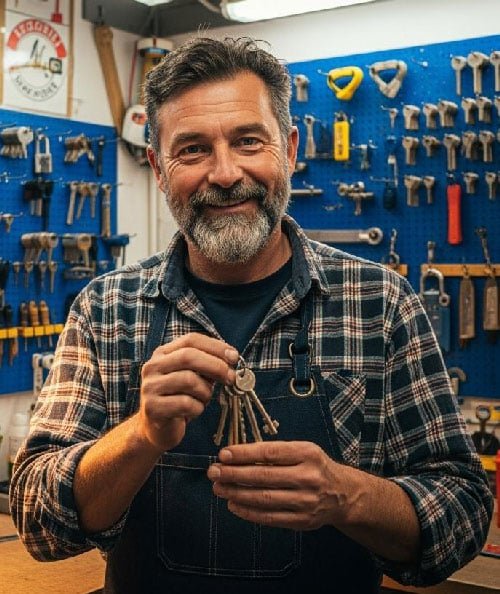 Photo de Jacques Pereira, artisan serrurier à Vannes